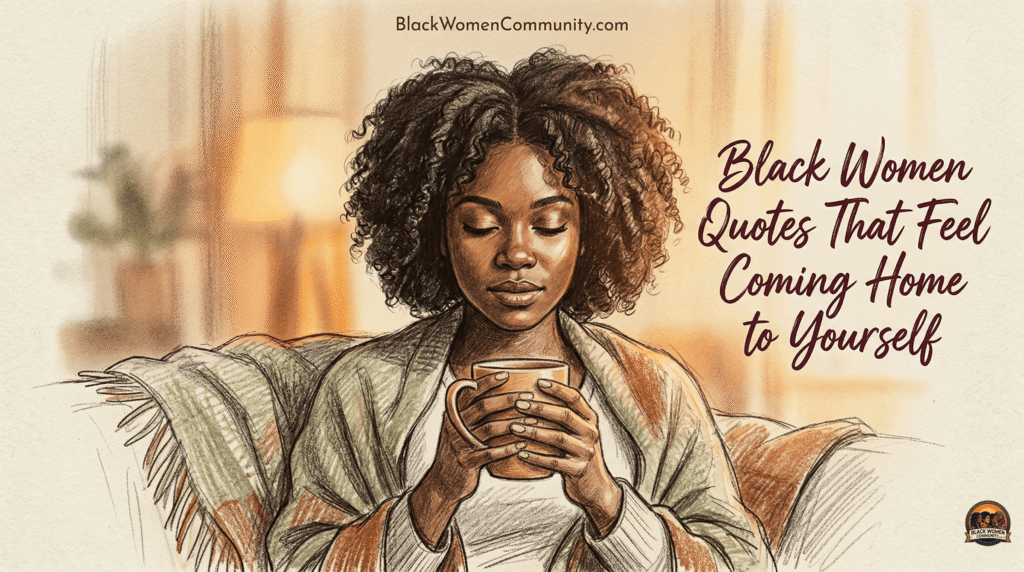Black Women Quotes That Feel Like Coming Home to Yourself Black Women Community