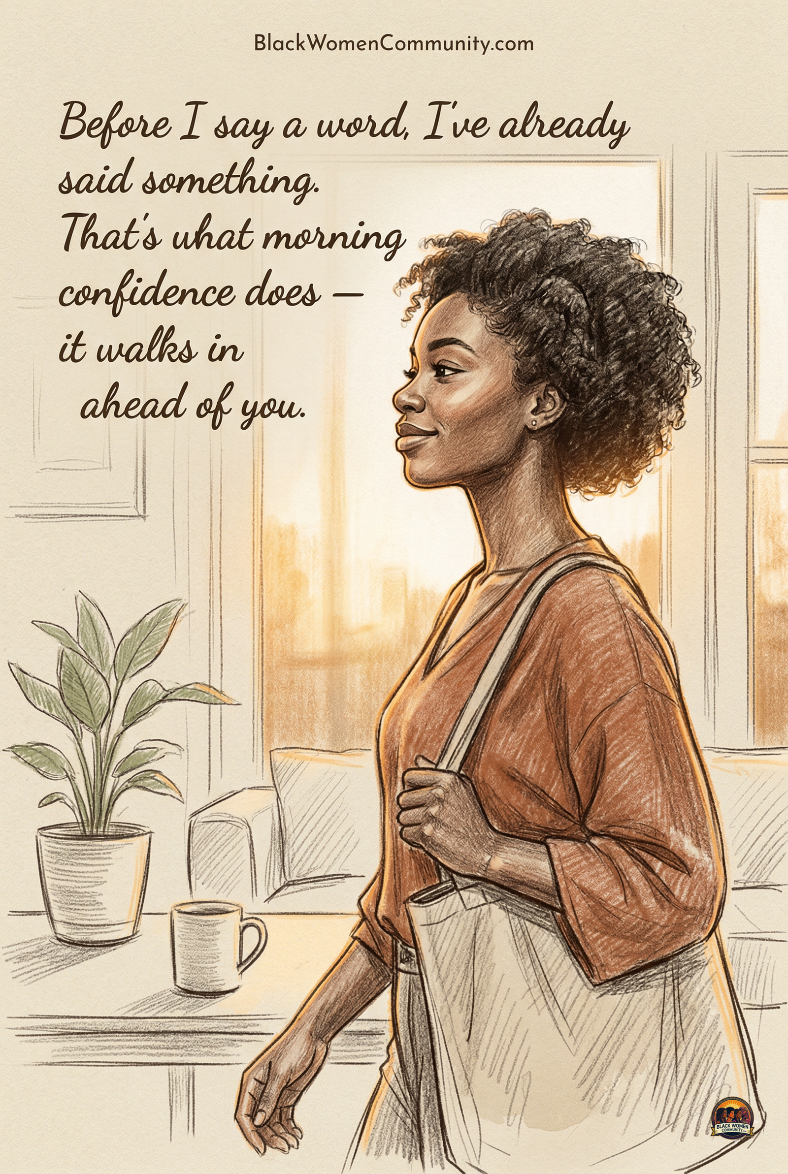 Morning Confidence 3 Black Women Community