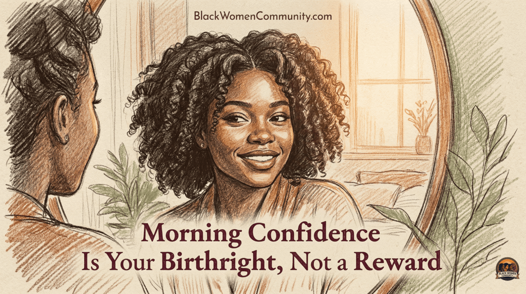 Morning Confidence Is Your Birthright Not a Reward Black Women Community