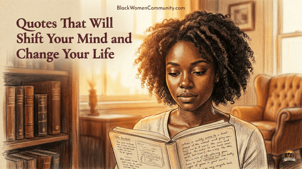 Quotes That Will Shift Your Mind and Change Your Life Black Women Community