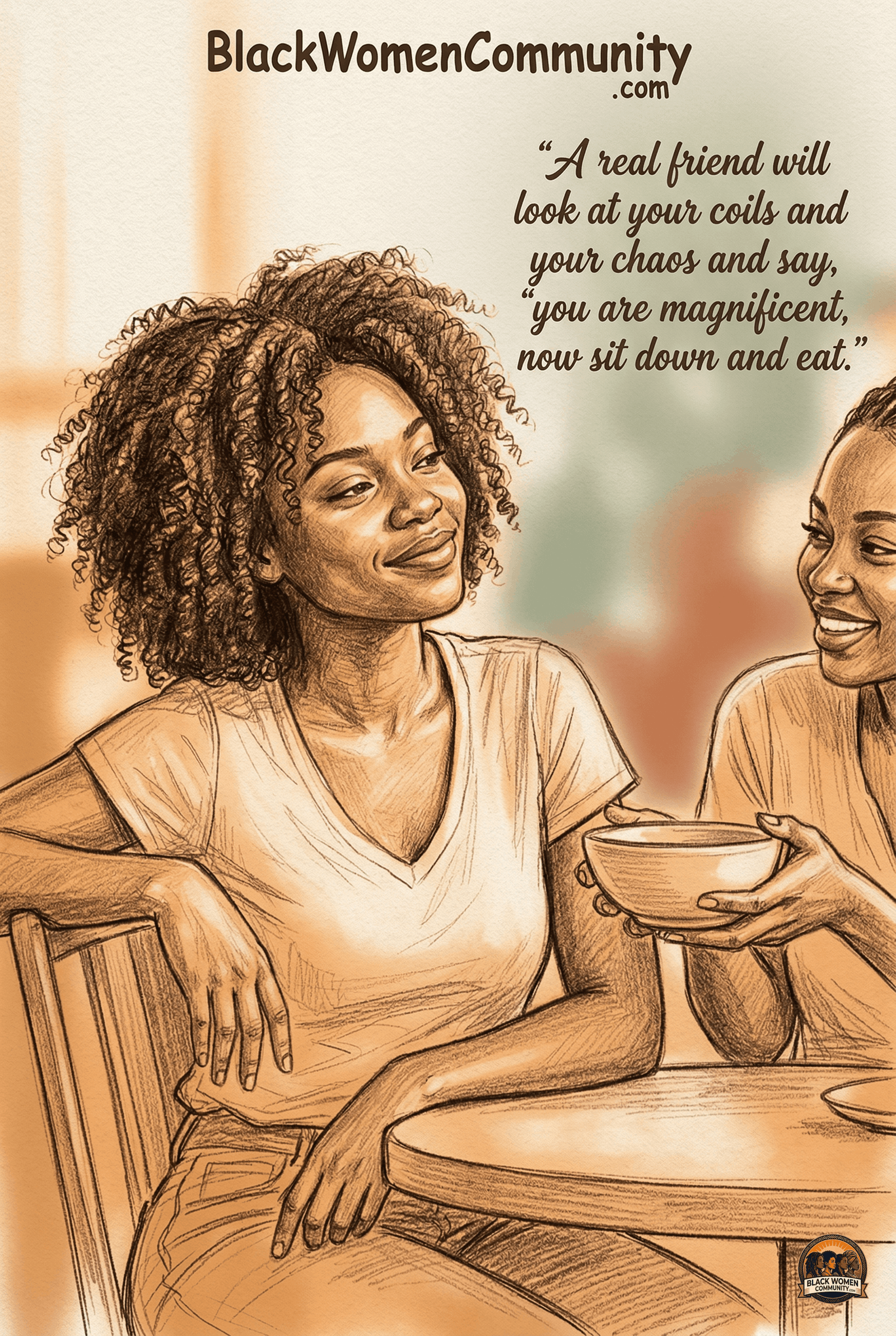 Black Women friendship quotes 3 Black Women Community